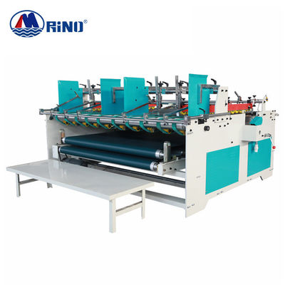 Double Head Semi Automatic Folder Gluer 2000x1100mm Max Box Size