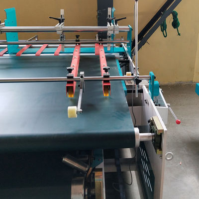 Corrugated Board Semi Automatic Gluing Machine 1.45 Tons CE Certificate