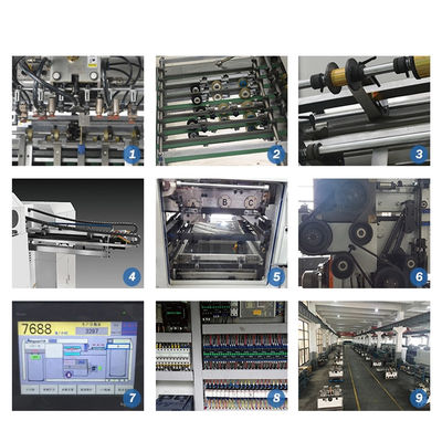 18KW 1060×760mm Carton Box Die Cutting Machine Feeder Feeding With Stripping
