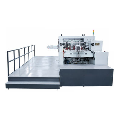 5000 Sheets/H Carton Box Die Cutting Machine , 1510*1120mm Corrugated Die Cutter