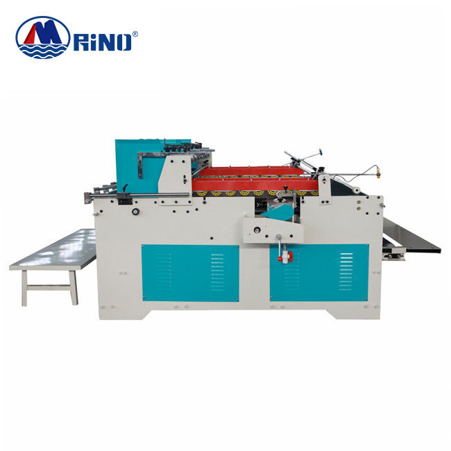 Carton Box Folding Gluing Machines 3.2kw Semi Auto Folder Gluer
