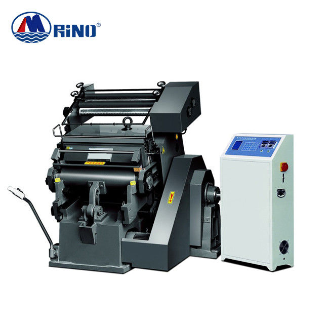 5.5KW Hot Stamping Carton Box Die Cutting Machine 1100X800mm Plate Frame