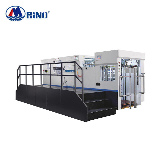 18KW 1060×760mm Carton Box Die Cutting Machine Feeder Feeding With Stripping